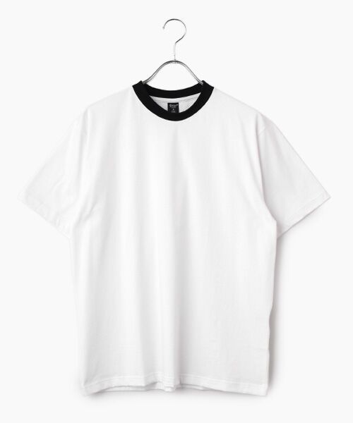 maison de F / メゾンドエフ ニット・セーター | CEFALO リンガーTシャツ（bianco/nero）
