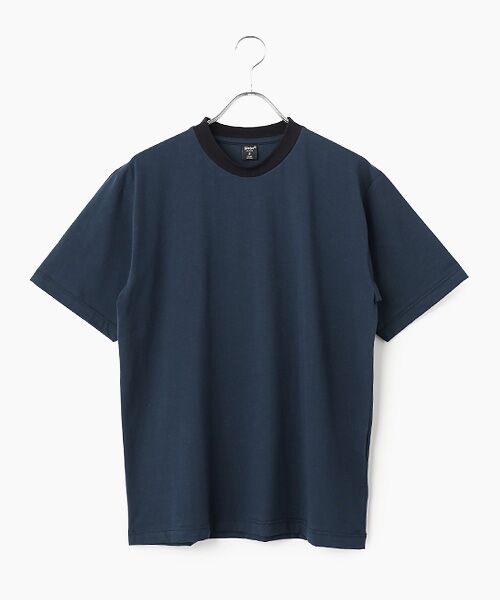 maison de F / メゾンドエフ ニット・セーター | CEFALO リンガーTシャツ（mirtillo/nero）