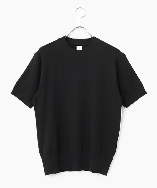 maison de F / メゾンドエフ ニット・セーター | ARAGOSTA　ニットソーTシャツ（nero）