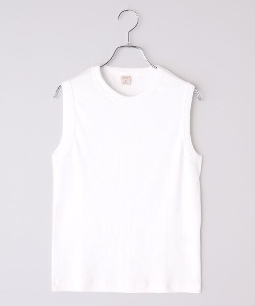 maison de F / メゾンドエフ ニット・セーター | BARIO　ノースリーブTシャツ（bianco）