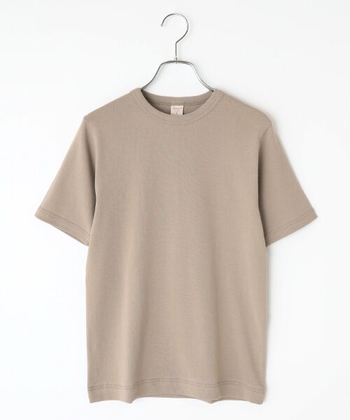 maison de F / メゾンドエフ ニット・セーター | CRISTALLO　クルーネックTシャツ（pergamena）