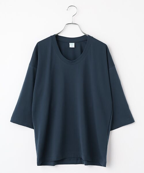 maison de F / メゾンドエフ ニット・セーター | ELIO　Uネック　リラックスフィット　カットソー（mirtillo）