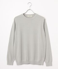 maison de F / メゾンドエフ ニット・セーター | ICE COTTON LONG CREWNECK
