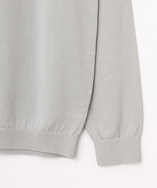 maison de F / メゾンドエフ ニット・セーター | ICE COTTON LONG CREWNECK | 詳細3