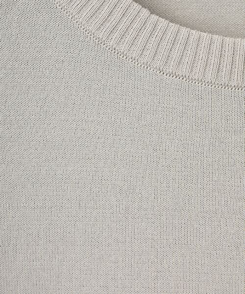 maison de F / メゾンドエフ ニット・セーター | ICE COTTON LONG CREWNECK | 詳細4