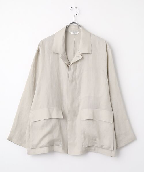 maison de F / メゾンドエフ テーラードジャケット | シャツジャケット(BL01262)（taupe）