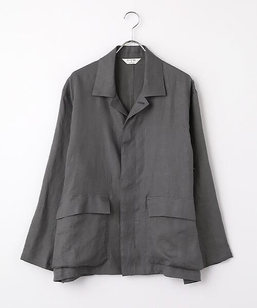 maison de F / メゾンドエフ テーラードジャケット | シャツジャケット(BL01262)（blue grey）