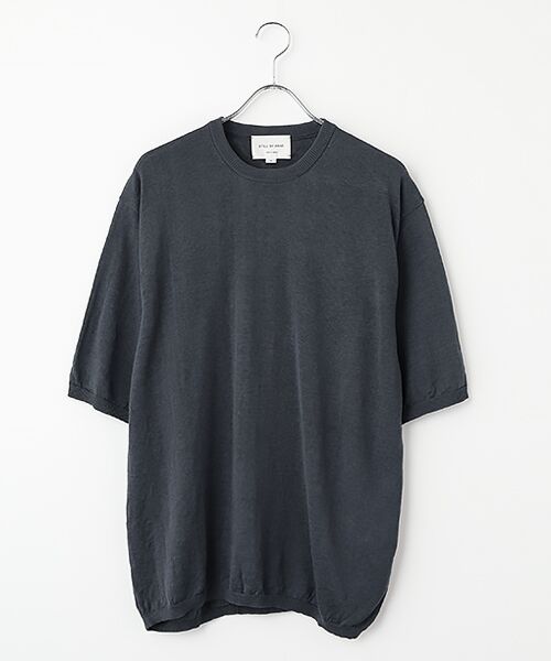 maison de F / メゾンドエフ ニット・セーター | ニットT（ KN03262）（blue grey）