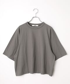 maison de F / メゾンドエフ Tシャツ | COOL強撚天竺　BIGスリーブTシャツ