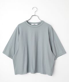 maison de F / メゾンドエフ Tシャツ | COOL強撚天竺　BIGスリーブTシャツ