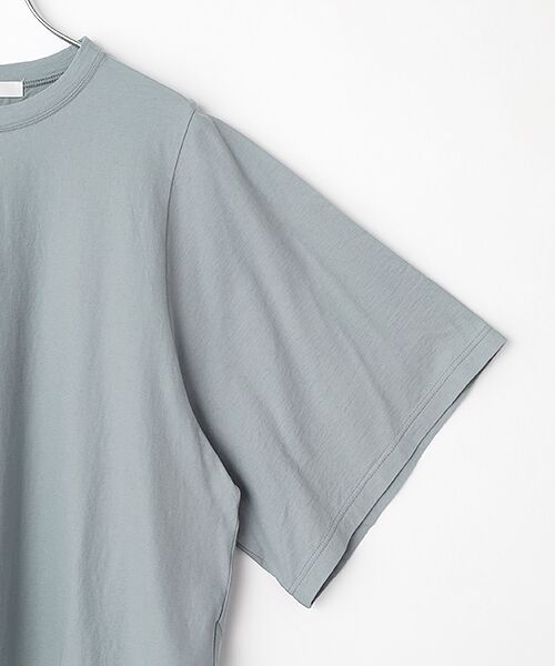 maison de F / メゾンドエフ Tシャツ | COOL強撚天竺　BIGスリーブTシャツ | 詳細5