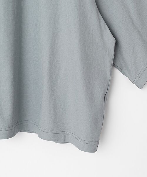 maison de F / メゾンドエフ Tシャツ | COOL強撚天竺　BIGスリーブTシャツ | 詳細6