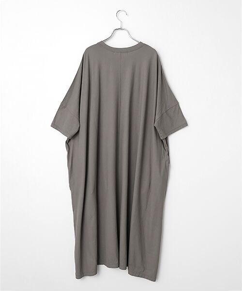 maison de F / メゾンドエフ 未設定 | COOL強撚天竺　クルーネックワンピース | 詳細1