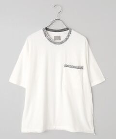 maison de F / メゾンドエフ Tシャツ | MINIMAL ETHNIC JAQUARD TEE