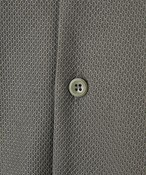 maison de F / メゾンドエフ シャツ・ブラウス | BIRD’S　EYE JERSEY OPEN-COLLAR SHIRT | 詳細7