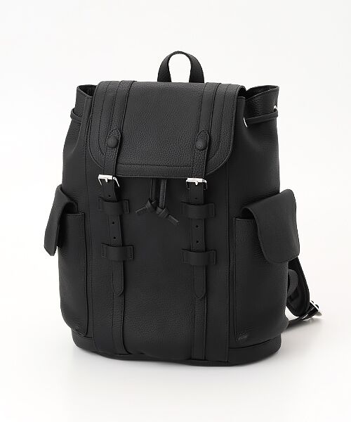 maison de F / メゾンドエフ リュック・バックパック | Emboss Daypack（ブラック）