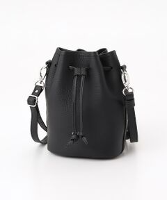 maison de F / メゾンドエフ ショルダーバッグ | Emboss Mini Purse Bag（ストラップ付き）