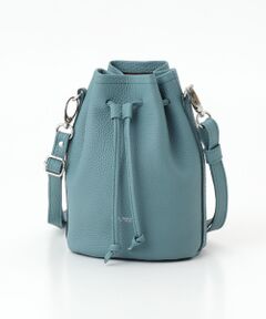 maison de F / メゾンドエフ ショルダーバッグ | Emboss Mini Purse Bag（ストラップ付き）