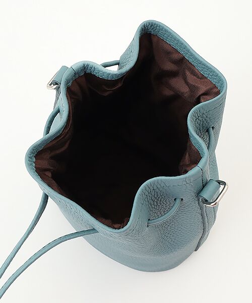 maison de F / メゾンドエフ ショルダーバッグ | Emboss Mini Purse Bag（ストラップ付き） | 詳細4