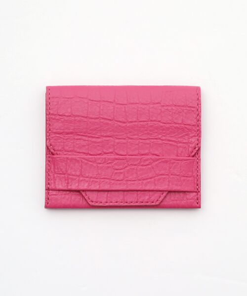 maison de F / メゾンドエフ 財布・コインケース・マネークリップ | small wallet（ローズピンク）