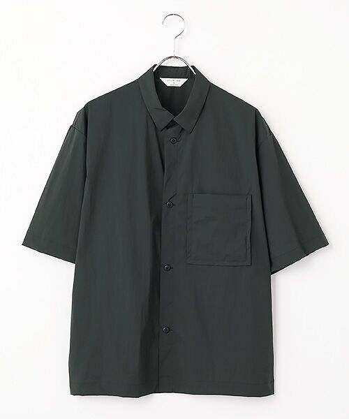 maison de F / メゾンドエフ シャツ・ブラウス |  半袖シャツ(SH02262)（charcoal）