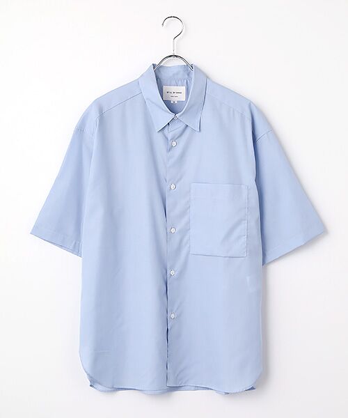 maison de F / メゾンドエフ シャツ・ブラウス | 半袖シャツ(SH08262)（light blue）