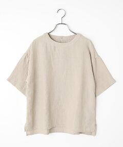 maison de F / メゾンドエフ シャツ・ブラウス | フレンチリネン　バックボタンSH