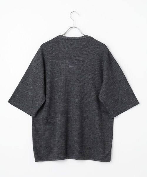 maison de F / メゾンドエフ Tシャツ | ＰＲＩＭＥ ＷＯＯＬ　ＷＡＦＦＬＥ　ＴＥＥ | 詳細1
