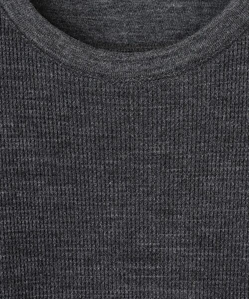 maison de F / メゾンドエフ Tシャツ | ＰＲＩＭＥ ＷＯＯＬ　ＷＡＦＦＬＥ　ＴＥＥ | 詳細4