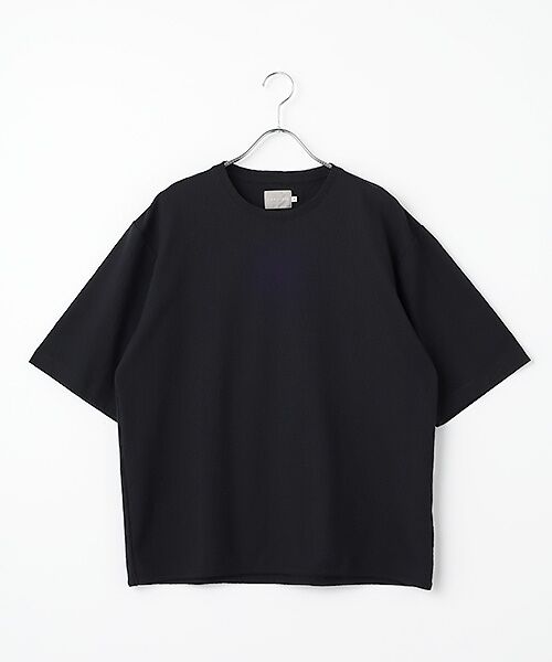 maison de F / メゾンドエフ Tシャツ | AMUNZEN LINLS TEE（black）