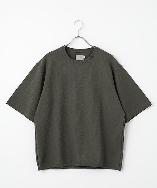 maison de F / メゾンドエフ Tシャツ | AMUNZEN LINLS TEE（charcoal）