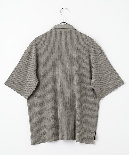 maison de F / メゾンドエフ シャツ・ブラウス | STRIPE CRAPE SHIRT | 詳細2