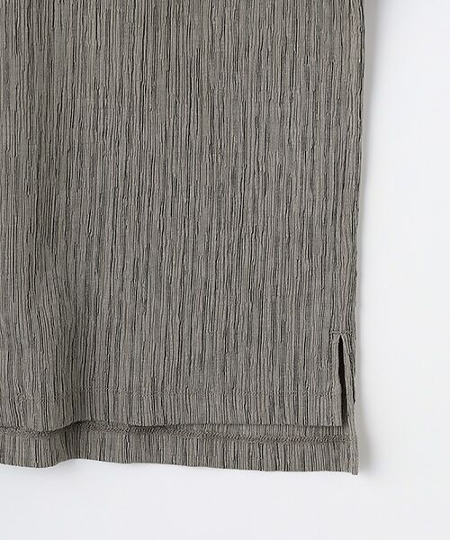 maison de F / メゾンドエフ シャツ・ブラウス | STRIPE CRAPE SHIRT | 詳細5