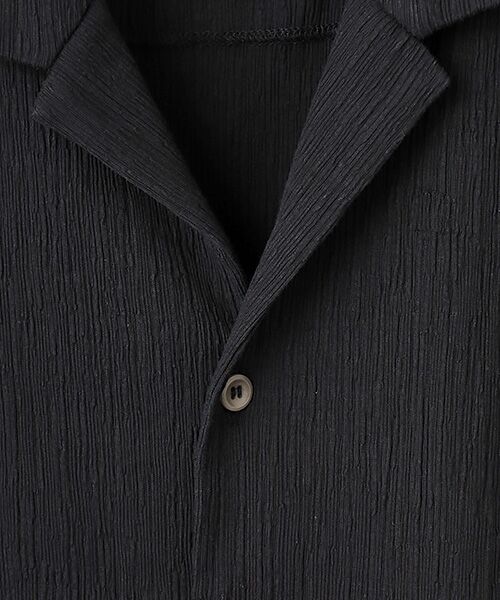 maison de F / メゾンドエフ シャツ・ブラウス | STRIPE CRAPE SHIRT | 詳細7