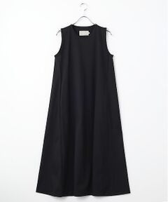 maison de F / メゾンドエフ ロング・マキシ丈ワンピース | T/C TRICOT SLEEVELESS DRESS