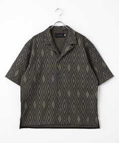 maison de F / メゾンドエフ シャツ・ブラウス | TRIBAL ARGYLE SHIRT JACKET