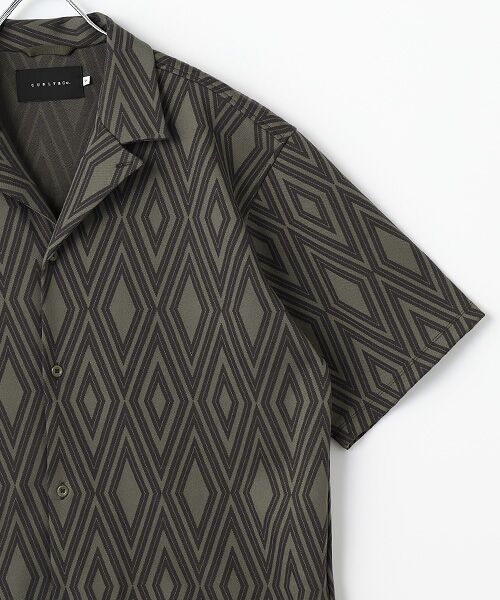 maison de F / メゾンドエフ シャツ・ブラウス | TRIBAL ARGYLE SHIRT JACKET | 詳細2