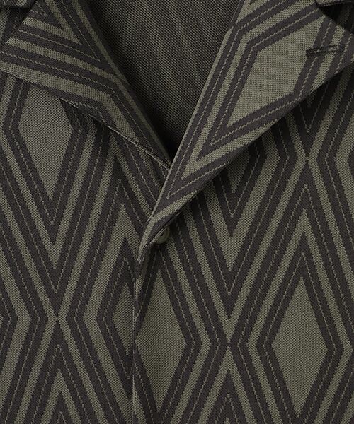 maison de F / メゾンドエフ シャツ・ブラウス | TRIBAL ARGYLE SHIRT JACKET | 詳細4