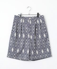 maison de F / メゾンドエフ ショート・ハーフ・半端丈パンツ | TRIBAL ARGYLE SHORTS
