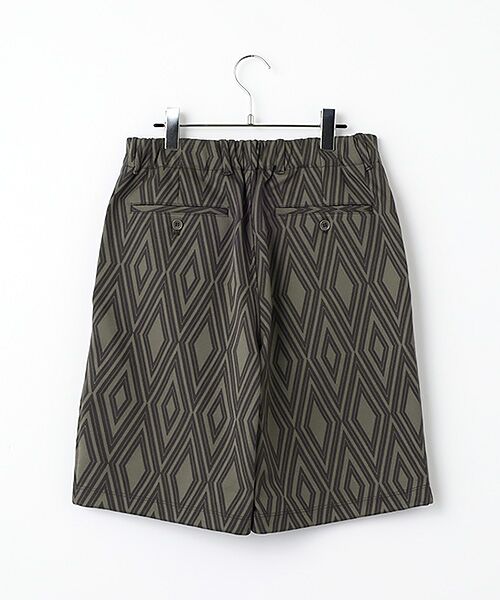 maison de F / メゾンドエフ ショート・ハーフ・半端丈パンツ | TRIBAL ARGYLE SHORTS | 詳細1
