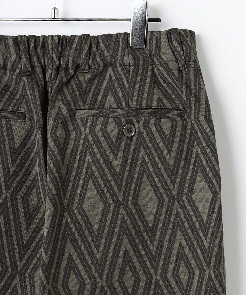 maison de F / メゾンドエフ ショート・ハーフ・半端丈パンツ | TRIBAL ARGYLE SHORTS | 詳細3