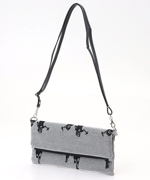 maison de F / メゾンドエフ ショルダーバッグ | Flip bag Classic / Ladies（グレー）