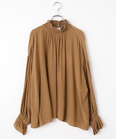 maison de F / メゾンドエフ シャツ・ブラウス | イペカ　シャーリングカラーブラウス