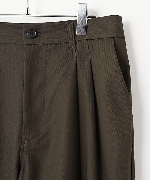 maison de F / メゾンドエフ その他パンツ | Deep tuck pressed pants（PT05263） | 詳細2