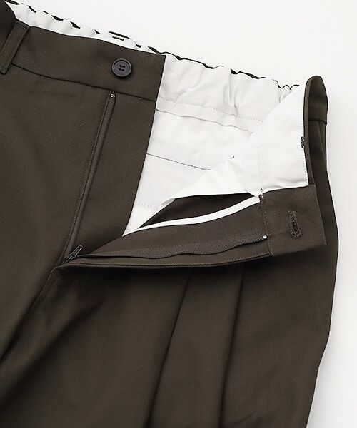 maison de F / メゾンドエフ その他パンツ | Deep tuck pressed pants（PT05263） | 詳細4