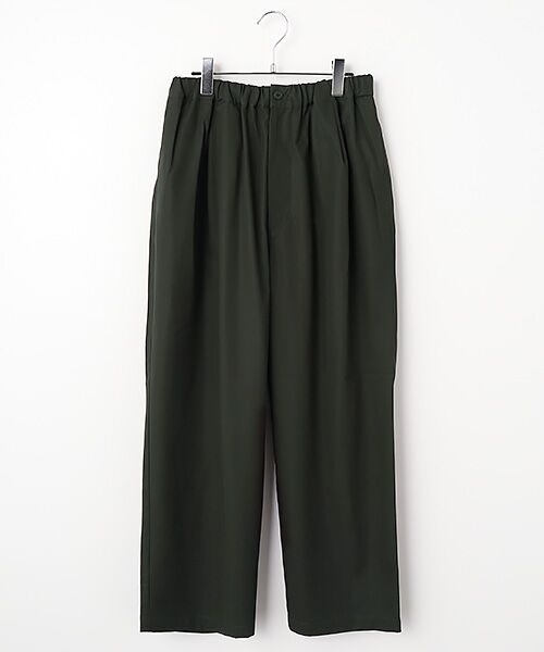 maison de F / メゾンドエフ その他パンツ | Cotton twill easy pants（PT06263）（KHAKI BROWN）