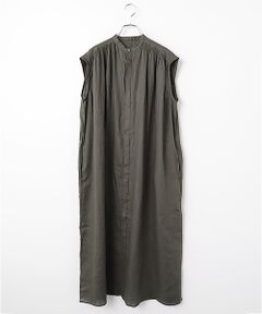 maison de F / メゾンドエフ ロング・マキシ丈ワンピース | フレンチリネン　スリーブレスワンピース