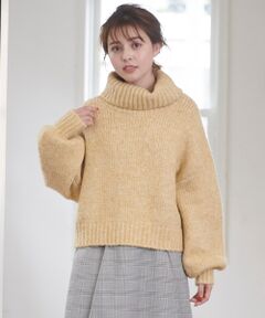 MAJESTIC LEGON / マジェスティックレゴン ニット・セーター | ニュアンスカラータートルニット