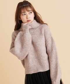 MAJESTIC LEGON / マジェスティックレゴン ニット・セーター | ニュアンスカラータートルニット