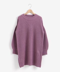 MAJESTIC LEGON / マジェスティックレゴン ニット・セーター | サイドスリットニットチュニック